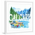 thumbnail image 1 of "Banff National Park (Calgary)" Framed Painting Print, 1 of 5