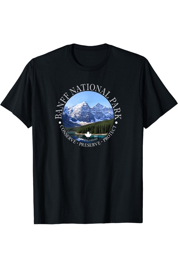 Banff National Park Conservation Gift T-Shirt, Unisex T-Shirt