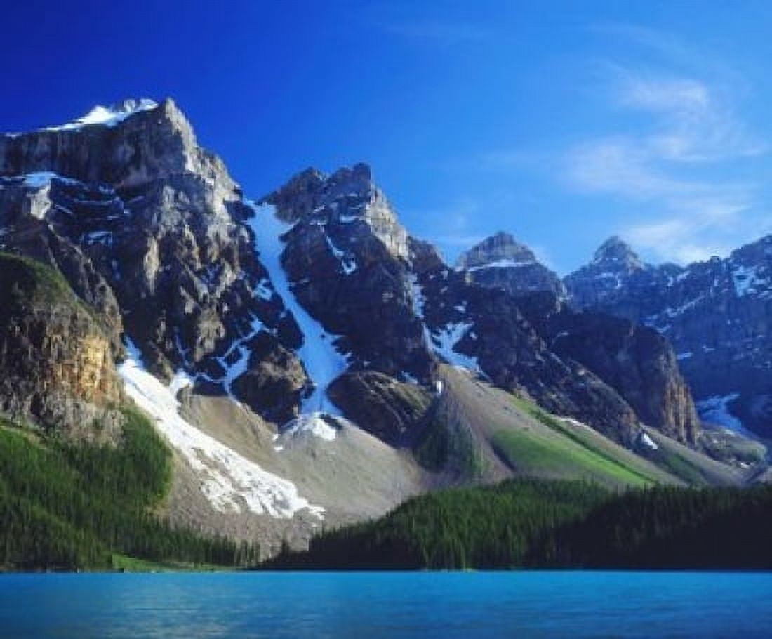Banff National Park Moraine Lake Alberta Canada Canvas Art - Jaynes Gallery DanitaDelimont (28 x 23)
