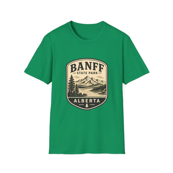 Banff State Park Alberta Mountain Landscape Graphic T-Shirt - Walmart.com