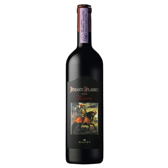 Banfi Riserva Sangiovese Red Wine with Rich Flavor Notes, 750 ml, 13% ABV