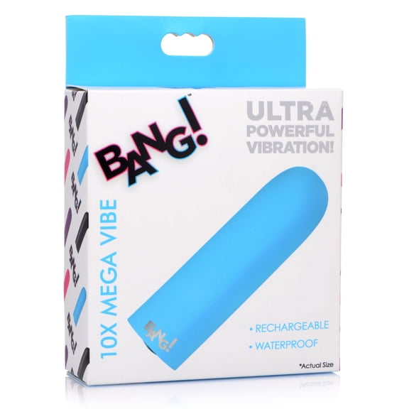 Bang 10x Recharge Vibe Bullet Blue