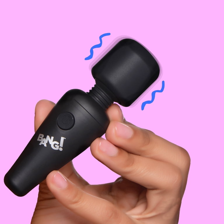 Bang! 10x Vibrating Mini Wand Black