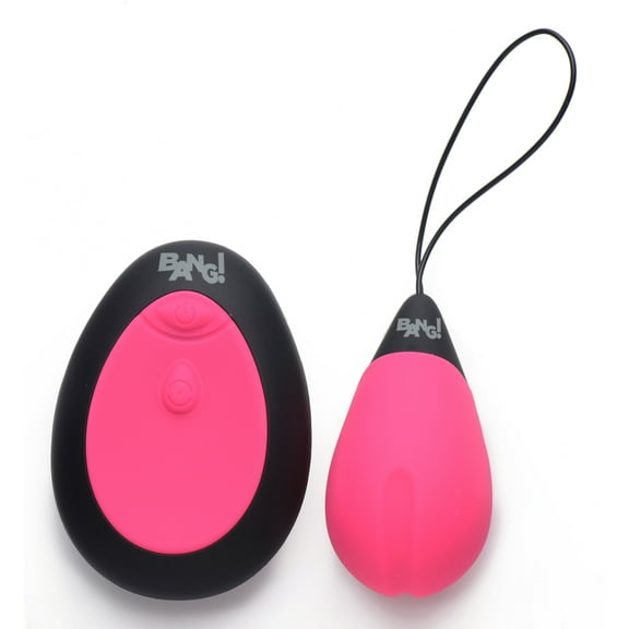 Bang! 10X Silicone Vibrating Egg - Pink
