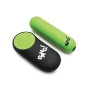 Bang! 28X Glow in The Dark Bullet with Remote Control, Green