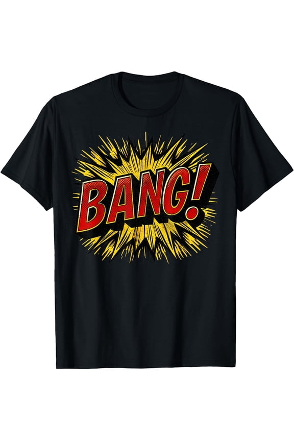 Bang Comic Book Retro Comic Collector T-Shirt, Unisex T-Shirt