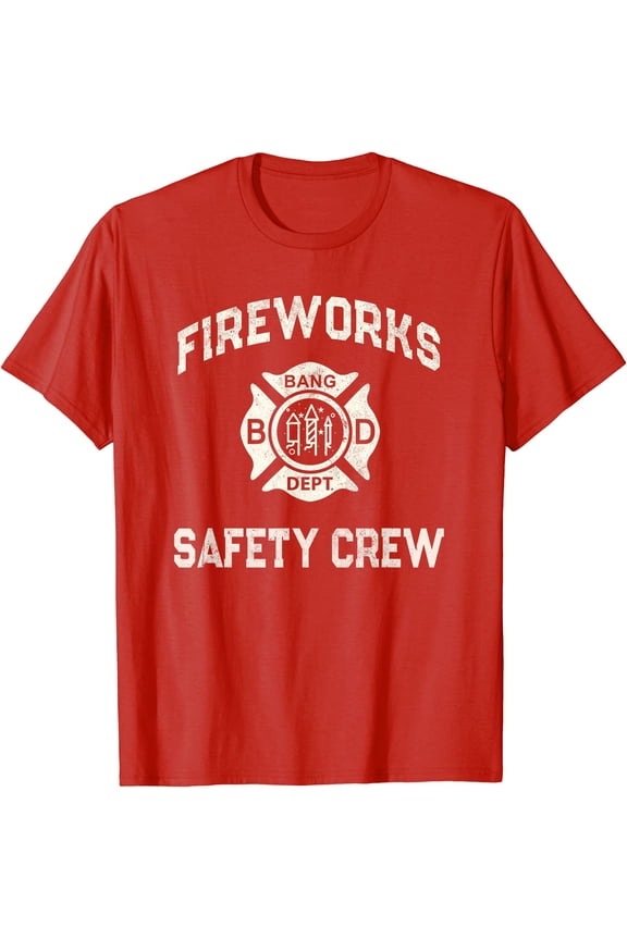 Bang Dept Fireworks Safety Crew Team Squad Pyro Consultant T-Shirt, Unisex T-Shirt