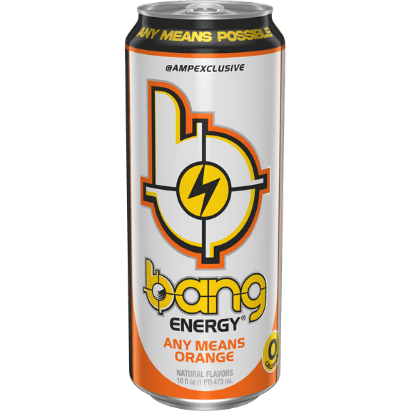 Bang Energy Drink, Any Means Orange, 16 fl oz