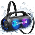 thumbnail image 1 of Tronsmart Bang SE Portable Speaker Waterproof, 40W Stereo Deep Bass, Colorful LED, IPX6, 24H Playtime, Lightweight Portable Design, Wireless Bluetooth Speaker for Party/Outdoor/Travel, 1 of 12