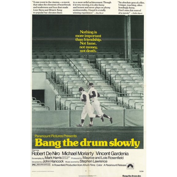 Bang the Drum Slowly (1973) 11x17 Movie Poster