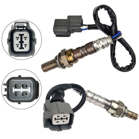 Bang4Buck 2Pcs Oxygen Sensor, Upstream Downstream Air Fuel Ratio For 2002-2004 Honda CR-V 2.4L