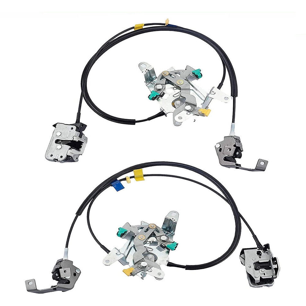 Bang4Buck Rear Left & Right Door Latch Lock Cable Extended Cab for Ford