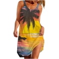 thumbnail image 1 of BangWanChi Dresses for Women 2024 Casual Spring Women's Summer Casual Loose Sleevless Crew Neck Dress, 1 of 5