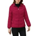 thumbnail image 1 of BangWanChi Ladies' Casual Color Jackets Long-Sleeved Hooded Jacket, 1 of 6