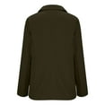 thumbnail image 1 of BangWanChi Women's Solid Color Blazers Work Fashion Long-Sleeved Cardigan Jacket Coat Top, 1 of 2