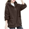 thumbnail image 1 of BangWanChi Womens Fall Jackets Dressy Casual Large Women's Lambskin Jacket, 1 of 4