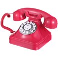 thumbnail image 1 of Bangcool Corded Landline Telephone, Landline Phones for Home, Red Vintage Rotary Phone, Desk Telephone for Home, Office, Hotel Decoration, 1 of 7