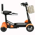 thumbnail image 1 of Bangeran 4 Wheel Lightweight Power Scooter Rides Up to 12 Miles - Matte Orange, 1 of 7