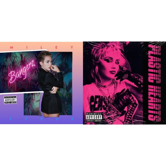 Plastic Hearts (X) & Bangerz [CD Bundle]