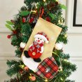 Banghong Christmas Tree Decoration Knitted Christmas Stockings With