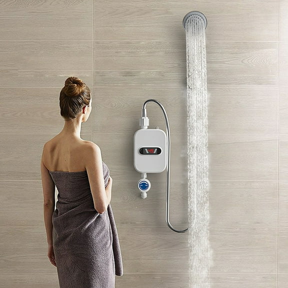 Banghong Electric 3000 Watts Portable Mini Tankless Water Heater for Shower