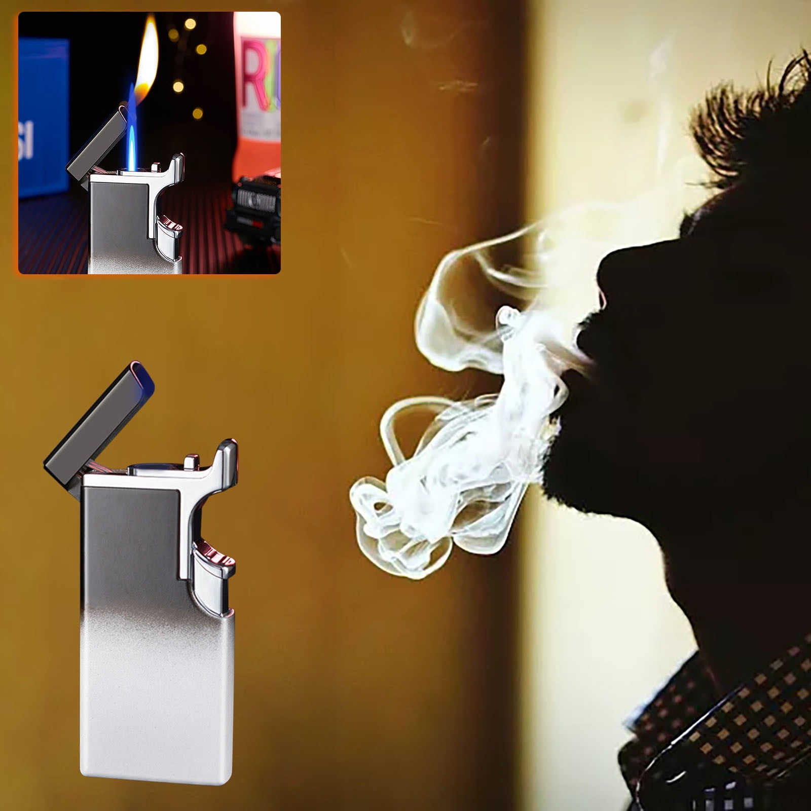 Banghong Lighters For Candle Waterproof Butane Lighter Inflatable Gas