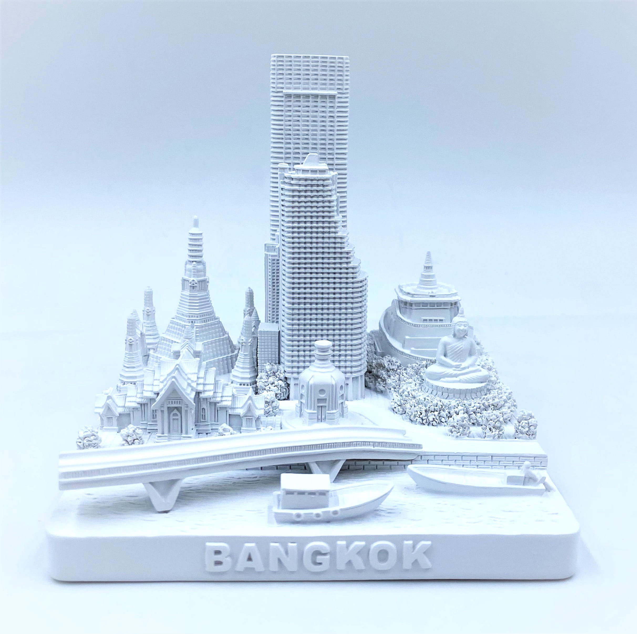 Bangkok 3D City Famous Building Model Statue Souvenir Decoration for ...