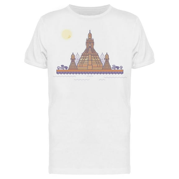 Bangkok Point Interest T-Shirt Men -Image by Shutterstock, Male Large