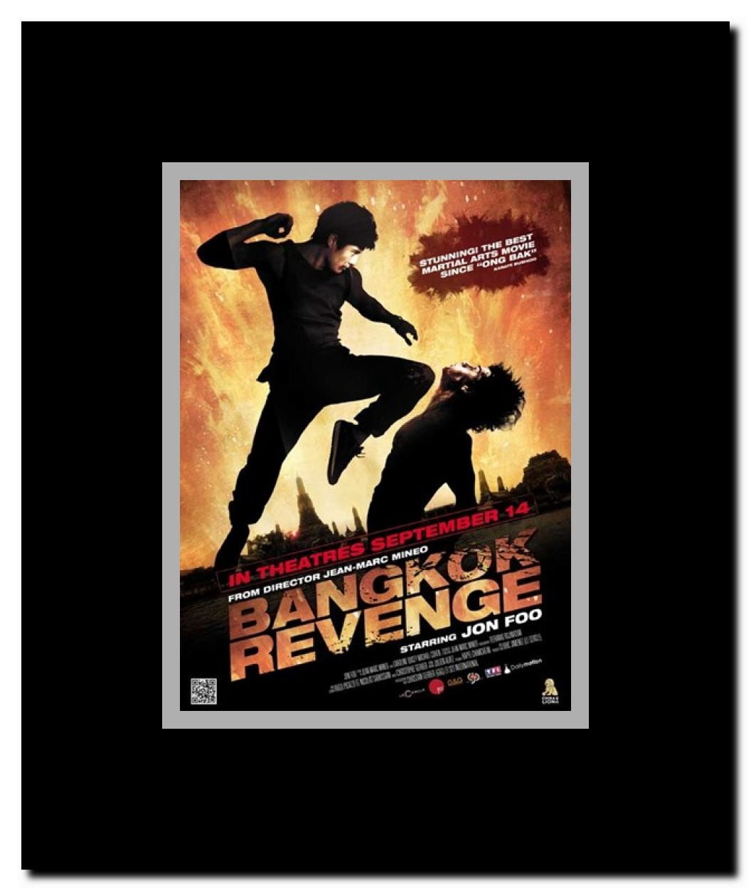 Bangkok Revenge Framed Movie Poster