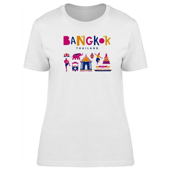 Bangkok Thailand City T-Shirt Women -Image by Shutterstock, Female Small
