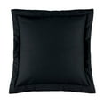 thumbnail image 1 of Bangla Solid Black Euro Sham, 1 of 1