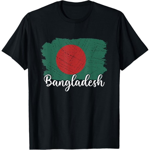 Bangladesh Flag Men Women Kids Bangladesh Country T-Shirt