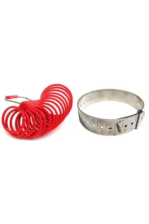 Bangle Bracelet Wrist Watch Sizers Jewelry Measuring Tool Kit 2 Pcs