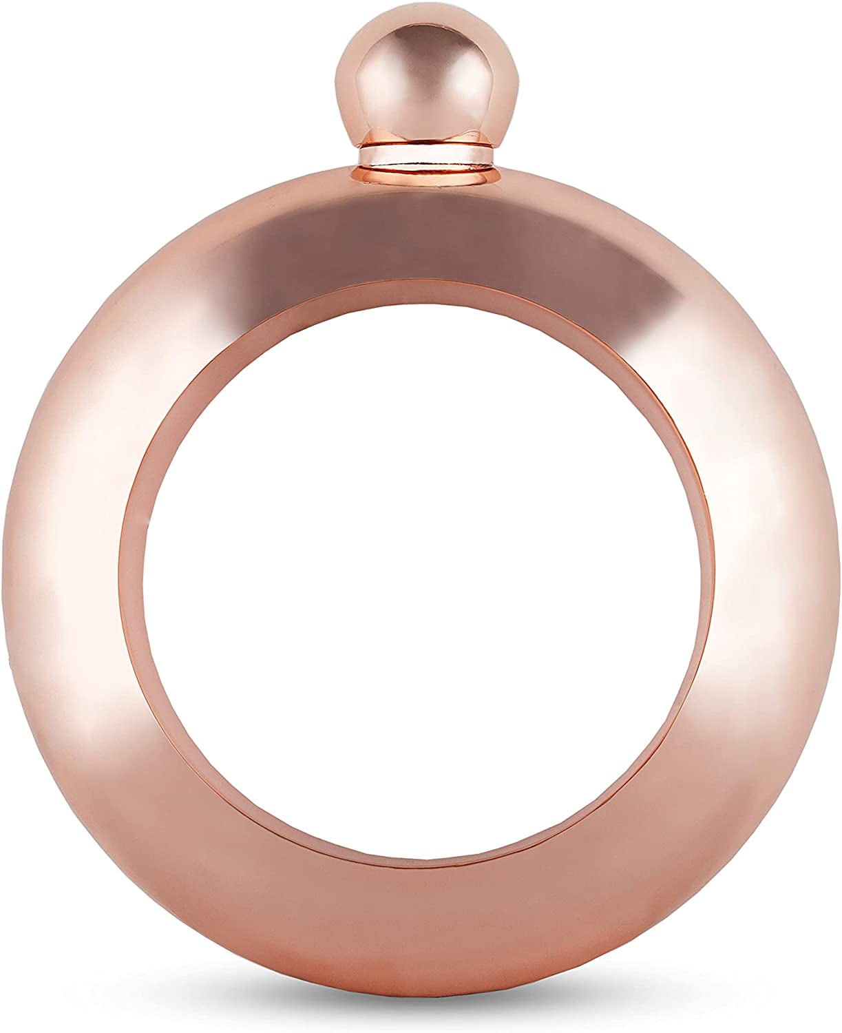 Bangle Flask Bracelet for Women, Stainless Steel Secret Wine Flask