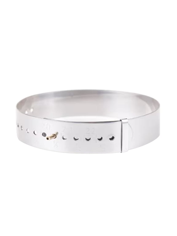 Bangle Gauge Sizer Wrist Sizer Measure Tool Belt for Women Men ,Bangle Bracelets Sizer Gauge 15-25cm Jewelry Tool