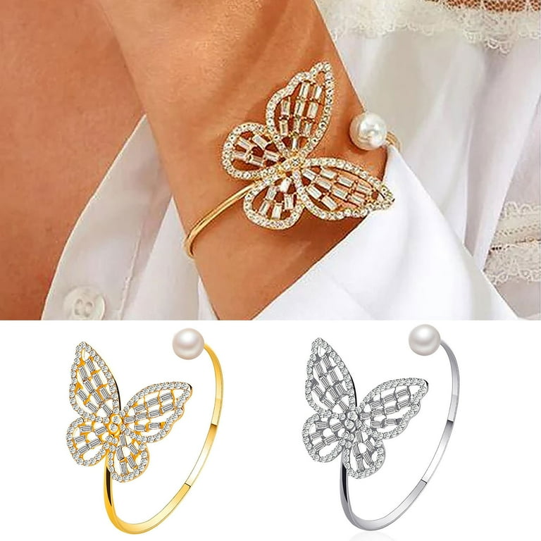 Adjustable sale butterfly bracelet