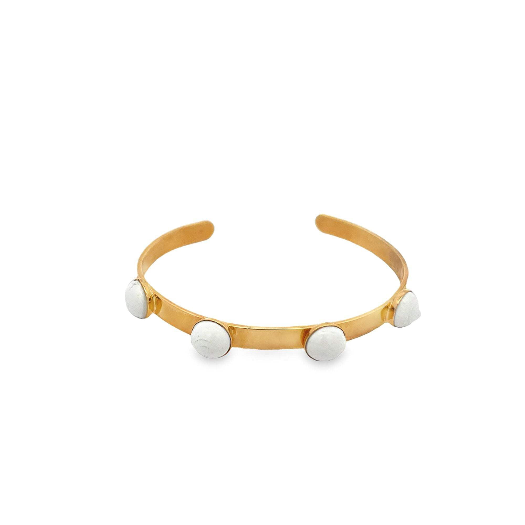 Bangle Wrist Cuff With Round Enamel Colors (B28) - Walmart.com