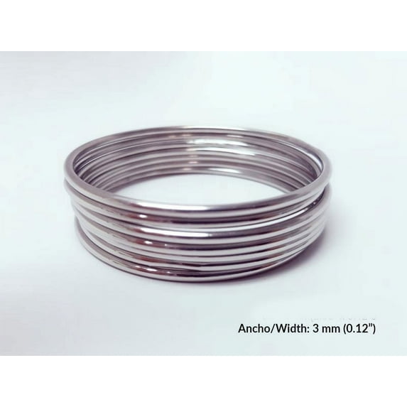 Bangles For Yemaya in Stainless Steel-TOOL14