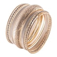 thumbnail image 1 of Bangles GA6099- 9PC Bangle Bracelets for Women - Gold Arm Jewelry Costume Accessories, 1 of 8