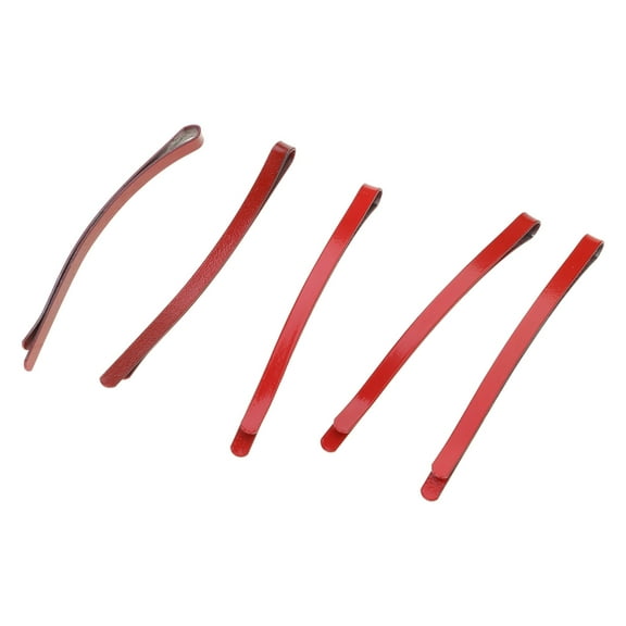 Bangs Hair Clips Red Barrette Prop Bobby Hair Pins Metal Hairpin