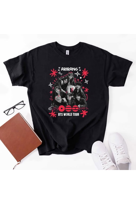 Bangtan Arirang Comeback World Tour 2026 Shirt, Bangtan Music T-Shirt, Kpop Fan Tee