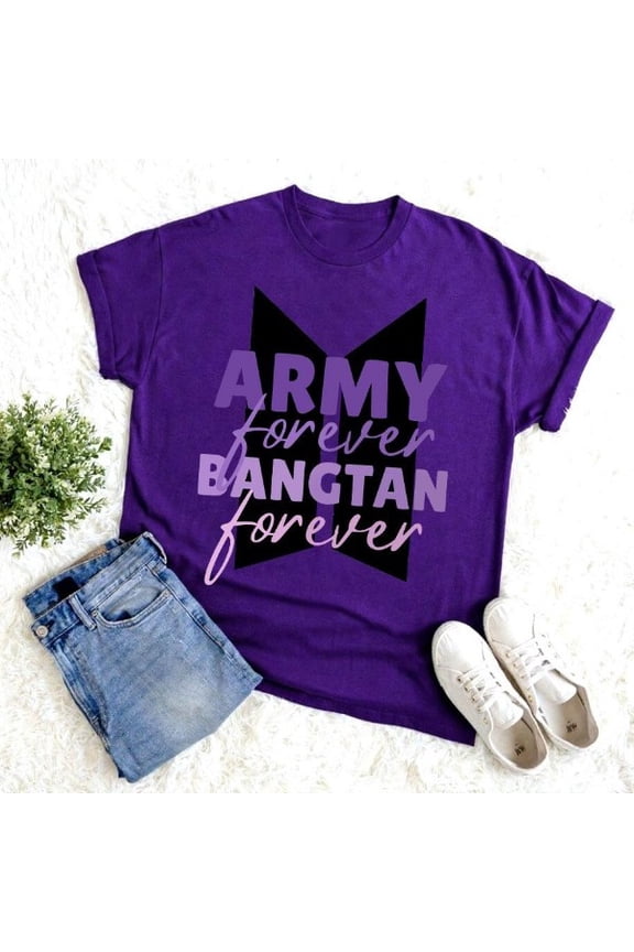 Bangtan Army T-shirt, Bangtan Forever, Army Forever T-shirt