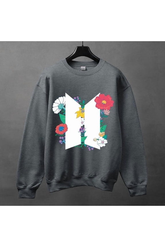 Bangtan Symbol Flowers – Kpop ARMY Gift Sweatshirt