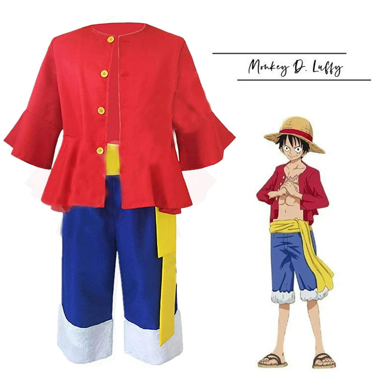 Bangyan Anime One Piece Cosplay Nami Cos Suit Luffy Anime Sailor Clothes(L)