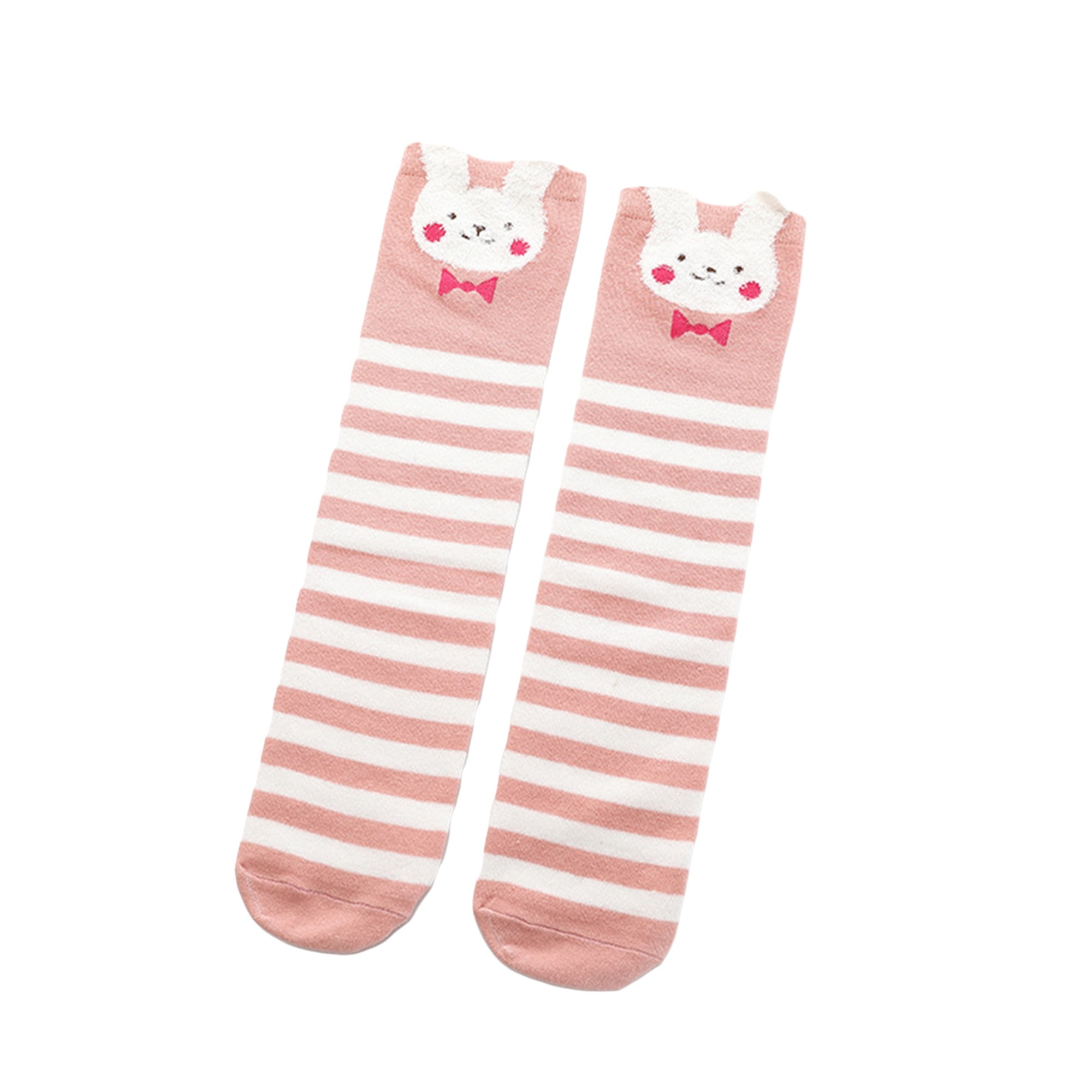 6 Paar Knielange Socken Für Mädchen – Lustige Tier-Muster Aus Baumwolle, 3–12 Jahre