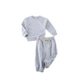 Bangyeer Little Baby Boy Girl 2 Piece Clothes Set Kid's Crewneck Long