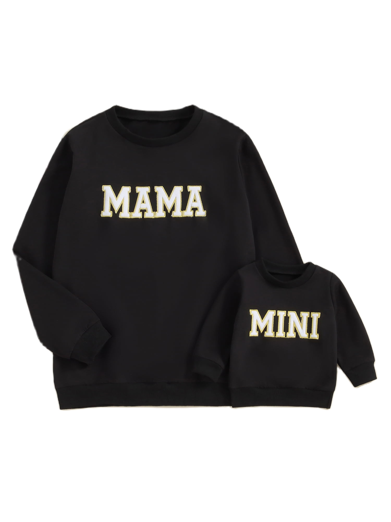 Mtsebmves Mommy And Me Matching Sweatshirts - Long Sleeve, Crew Neck, Red, Women's XXL - View #11