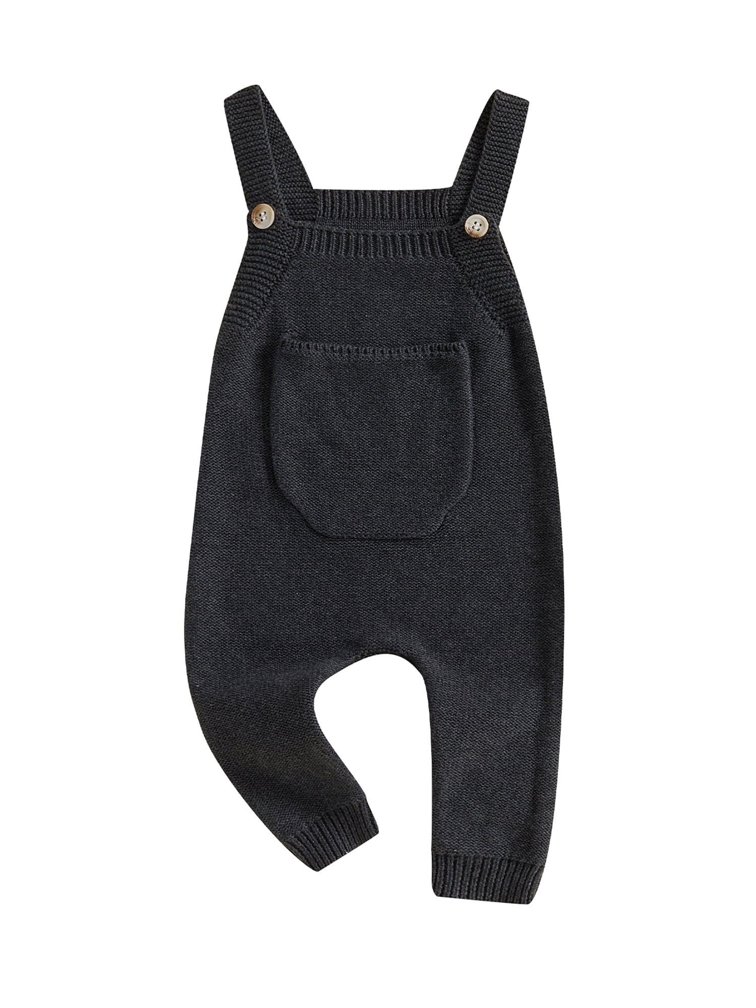Bangyeer Newborn Baby Boys Girls Knit Overalls Jumpsuits Sleeveless
