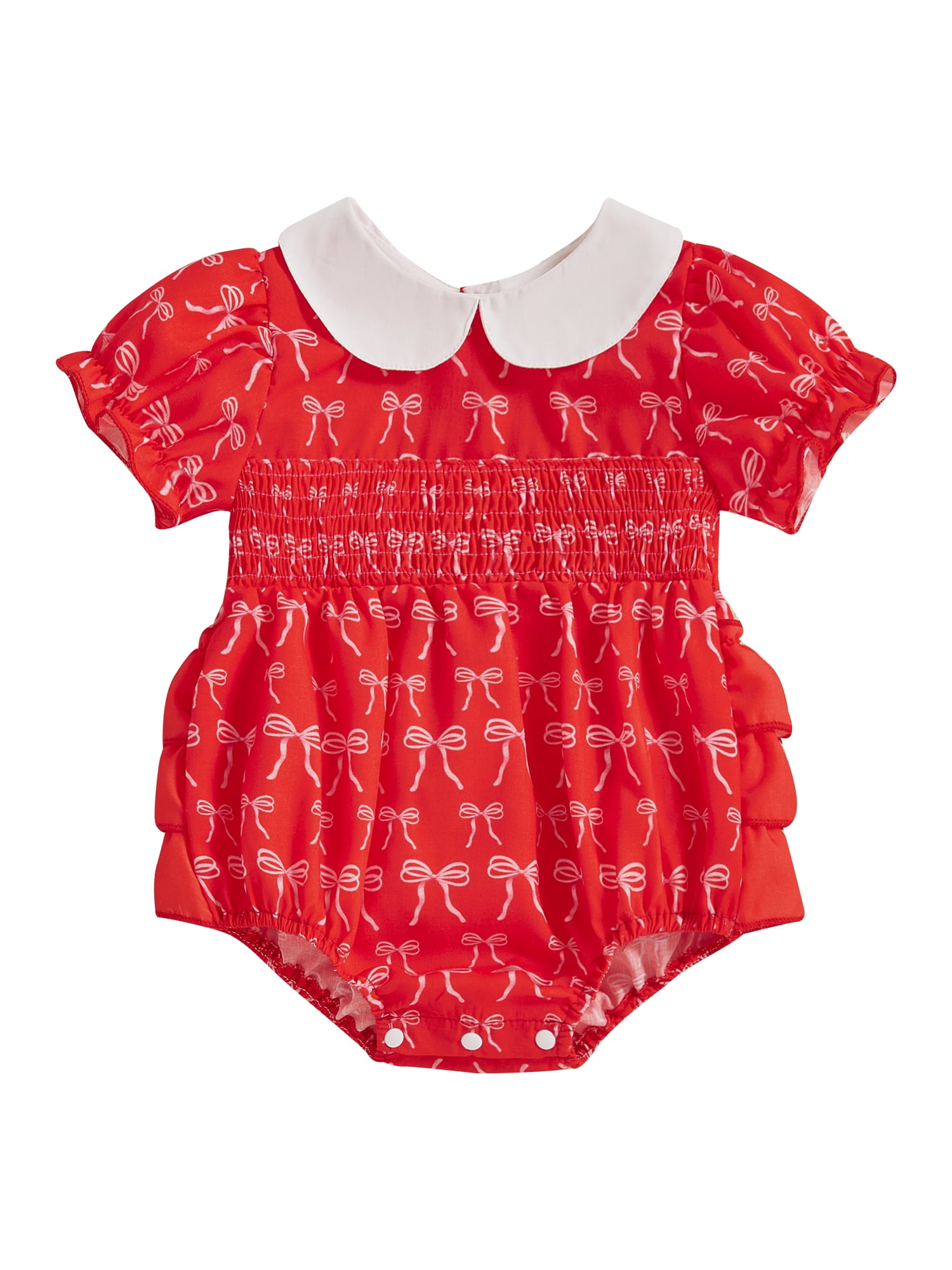 The Amy - Baby Girl Long Sleeve Ruffle Romper Bodysuits + Pants + Bow Headband