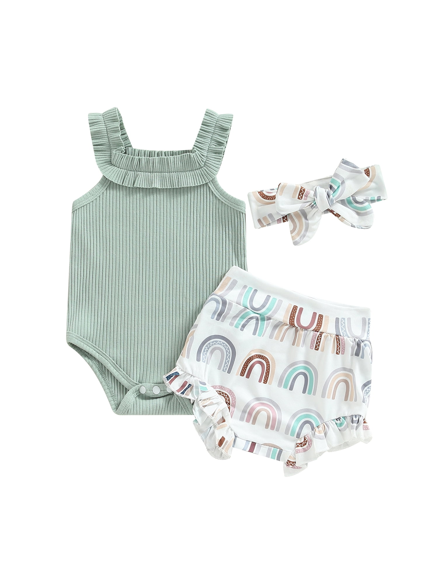 New Baby Girl  Summer Dress  Cotton Shirt With Jeans Nicker main image 0